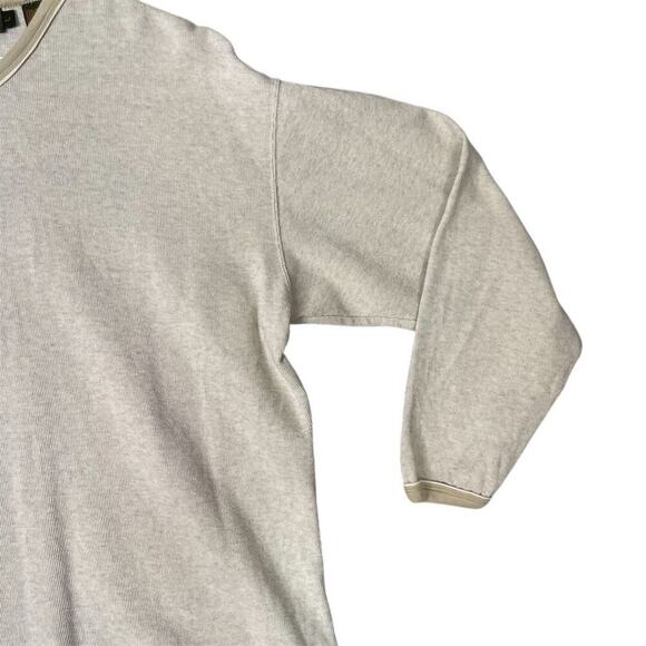 Timberland Weathergear Men's V-Neck  Beige Size L Pullover - Picture 3 of 16